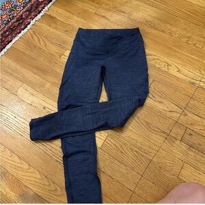 Navy Blue Leggings outdoor voices size xs
